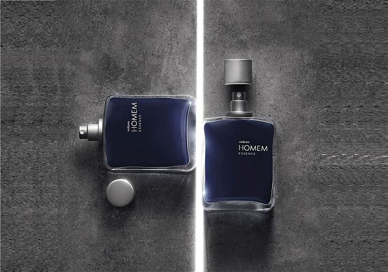 Imagem promocional do perfume Homem Essence da marca Natura