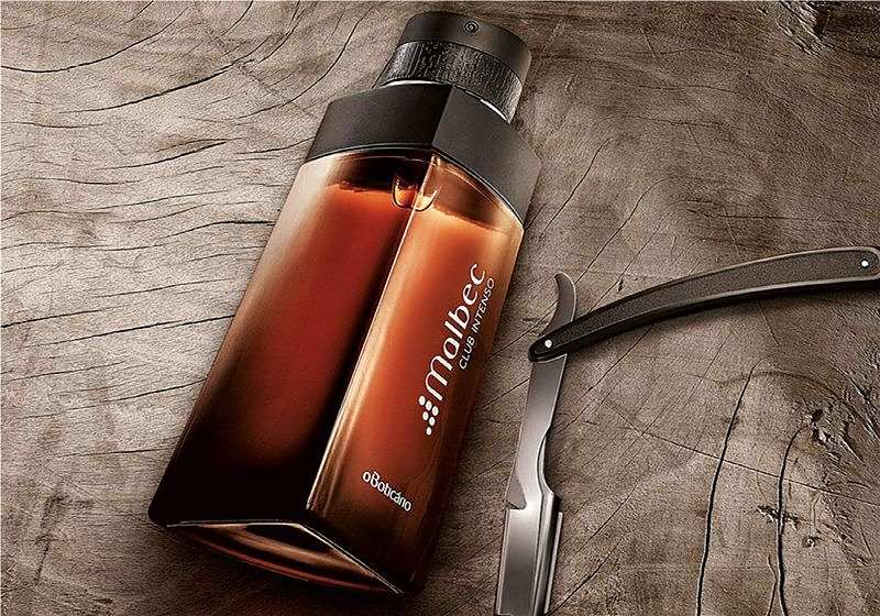 Imagem promocional do perfume Malbec da marca O Boticário