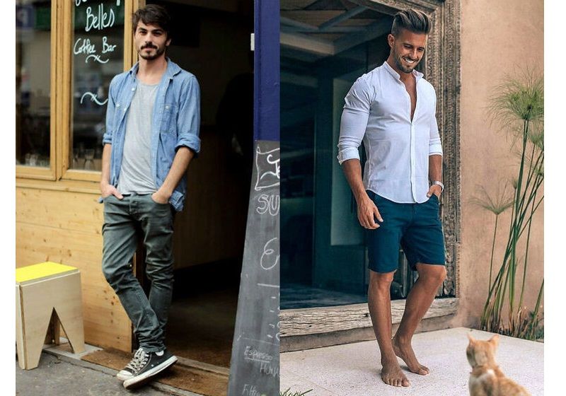 Foto Estilosa Significa Roupas Casuais De Moda Vestidos Homens