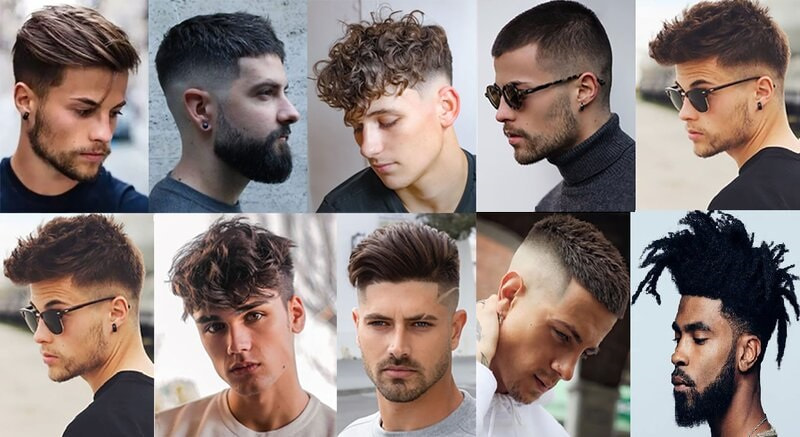 Cortes de cabelos masculinos americanos em 2023  Cabelo americano, Cabelo  cacheado masculino, Penteados de cabelo masculino