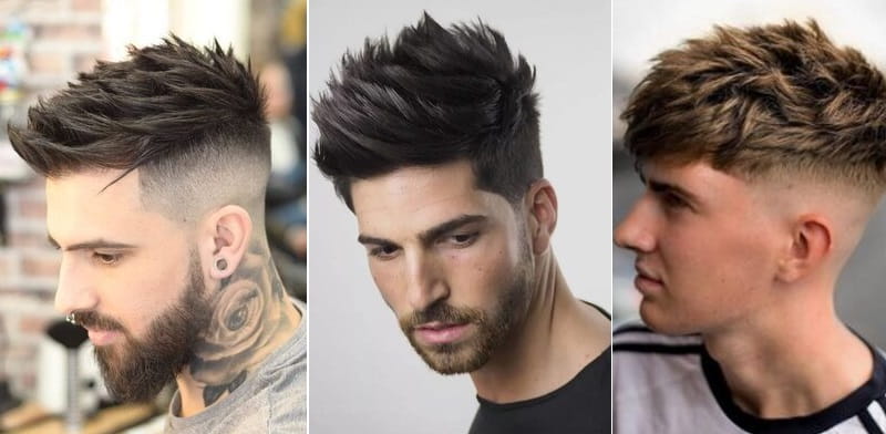 84 Cortes de Cabelo Liso Masculino 